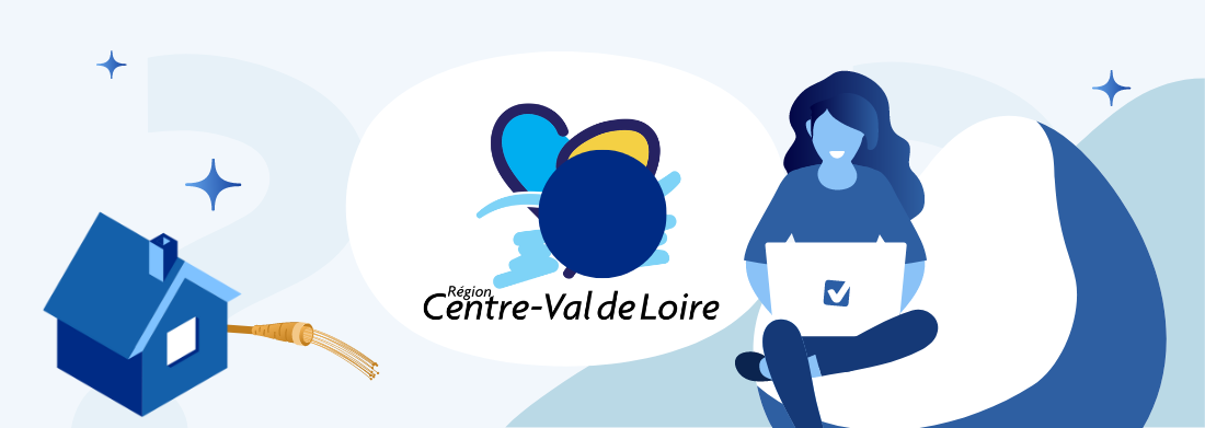 Fibre Centre-Val-de-Loire : carte fibre et éligibilité