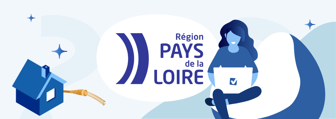 Fibre Pays-de-la-Loire : carte fibre et test d'éligibilité