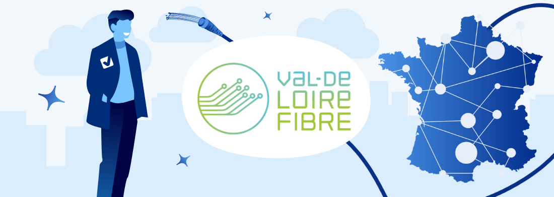 Val-de-Loire fibre : carte de déploiement du RIP