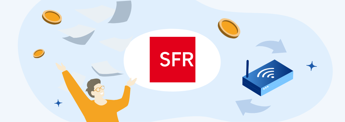 Toutes les offres box fibre SFR sans engagement