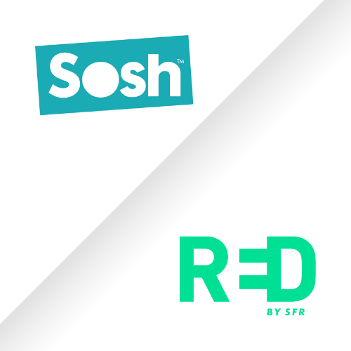 Logos Sosh et RED